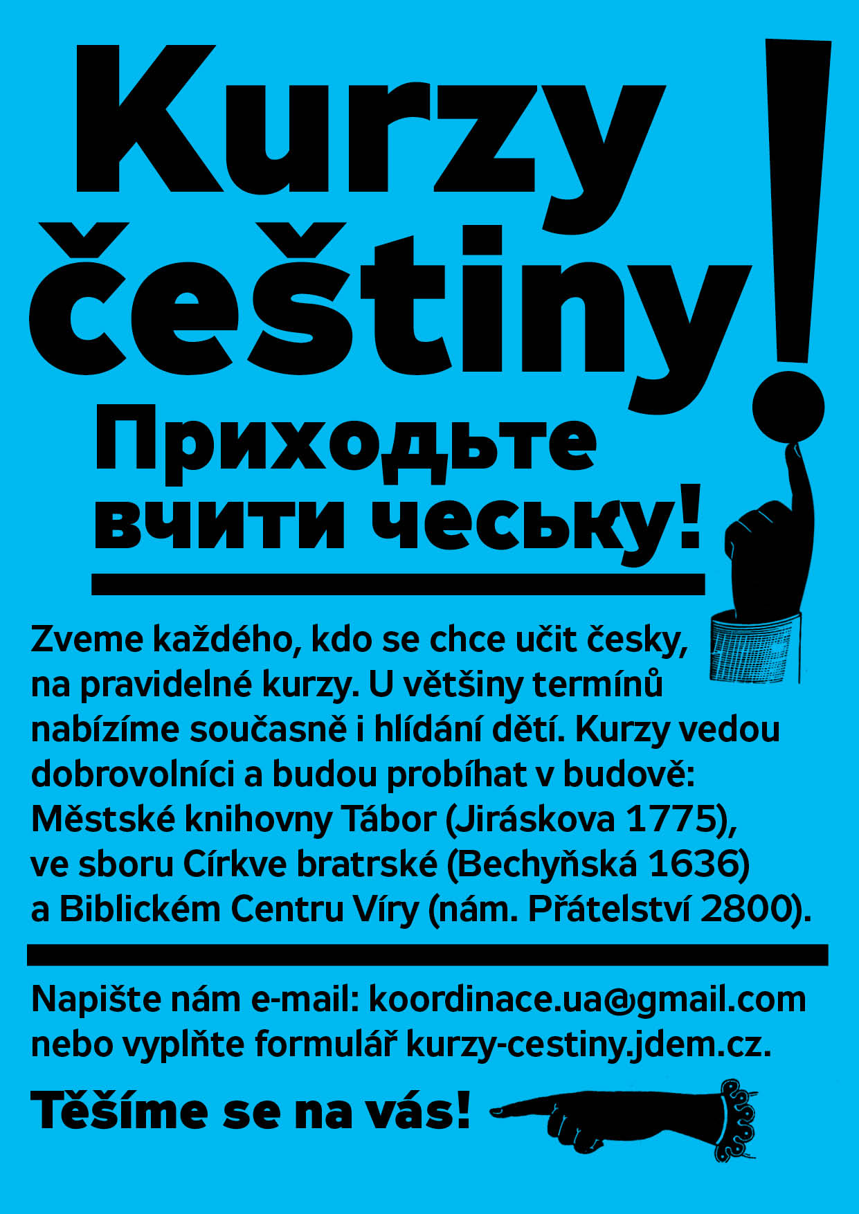 Kurzy češtiny. Pojďte se učit česky!