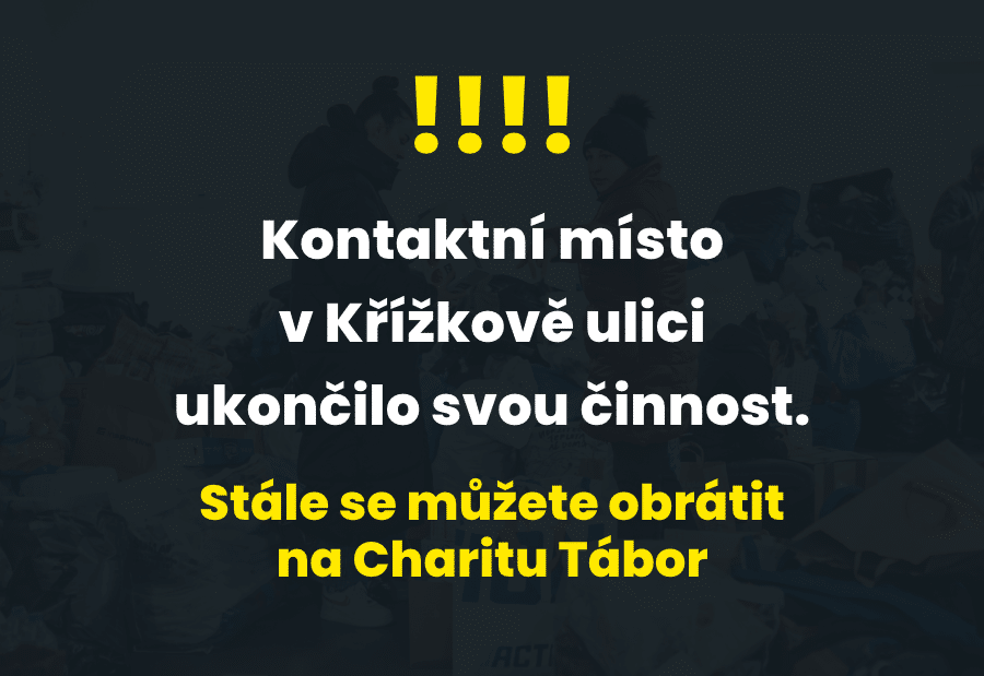 Kontaktní místo v&nbsp;Křížkově ulici ukončilo svou činnost.